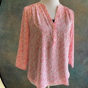 NWT NYDJ "Perfect Blouse by Curves 360" XS
